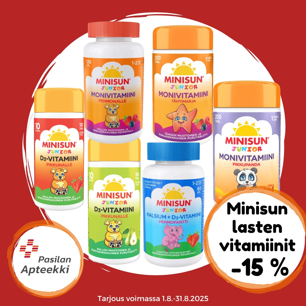 Minisun lasten vitamiinit