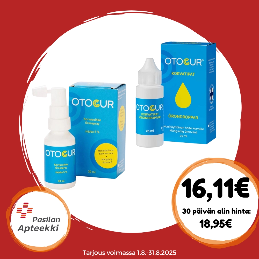 Otocur suihke ja tippa