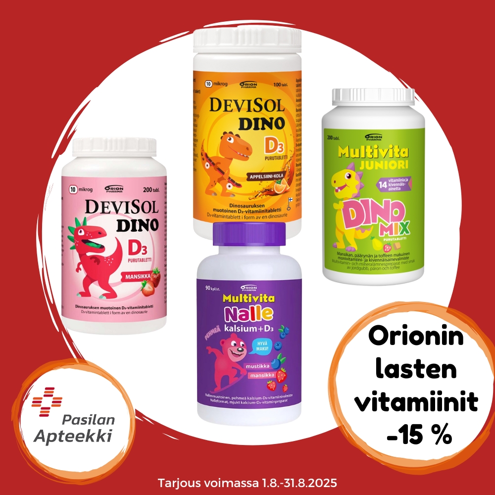 Orionin lasten vitamiinit