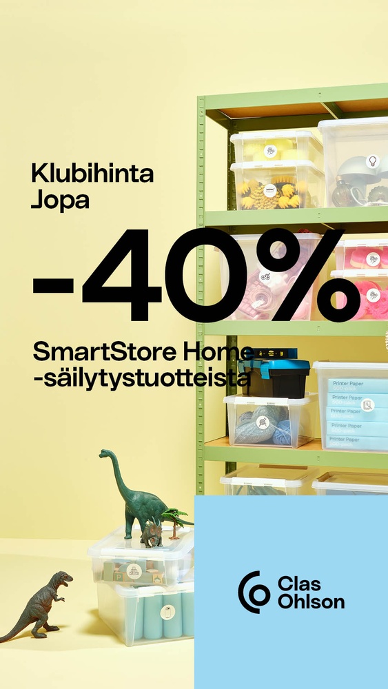 Klubihinta jopa -40%