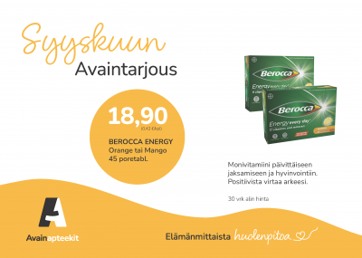 Berocca Energy 45 kpl