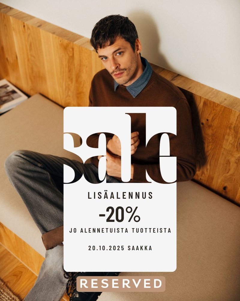 Lisäalennus -20%