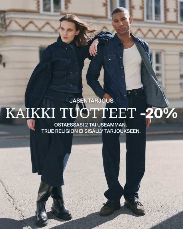 Kaikki tuotteet -20%