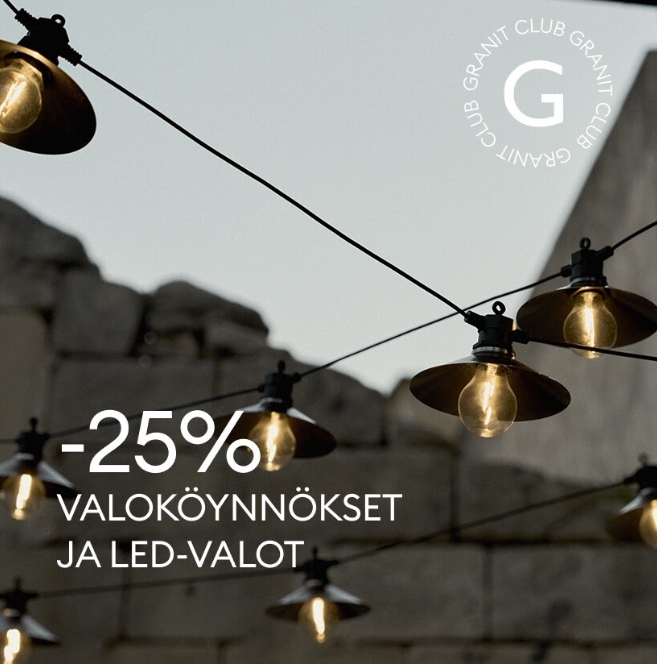 Valosarjat ja LED-valot