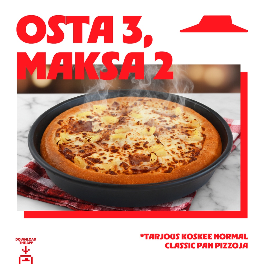 Classic Normal Pan pizzat