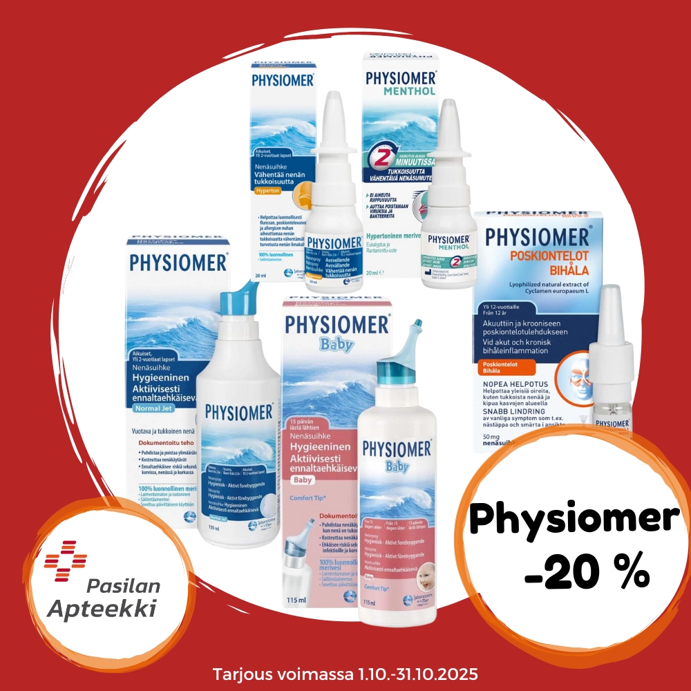 Physiomer tuotteet