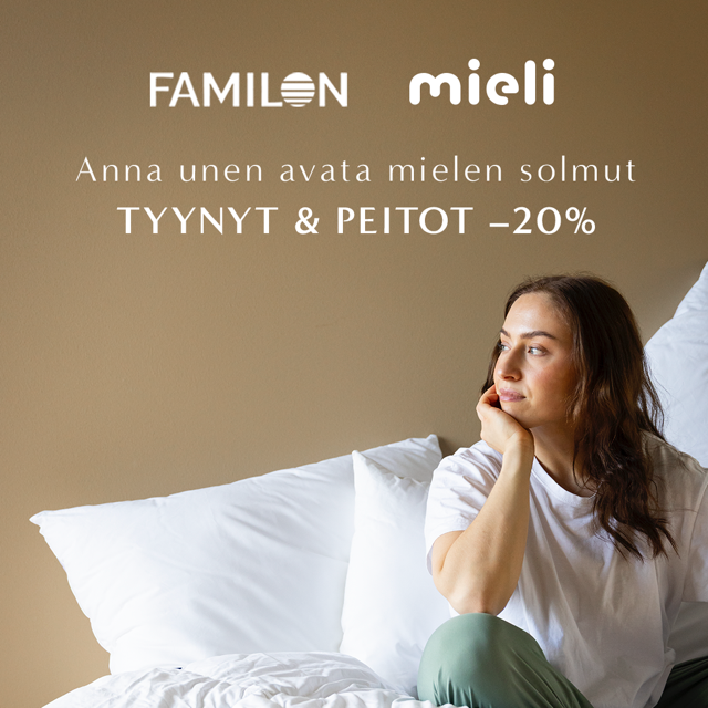 Kaikki tyynyt- ja peitot