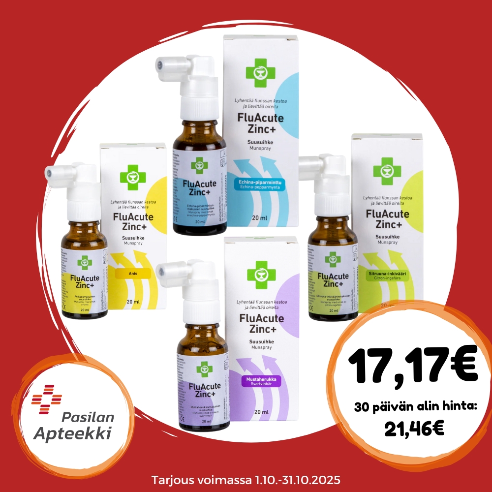 Fluacute sinkkisuihkeet