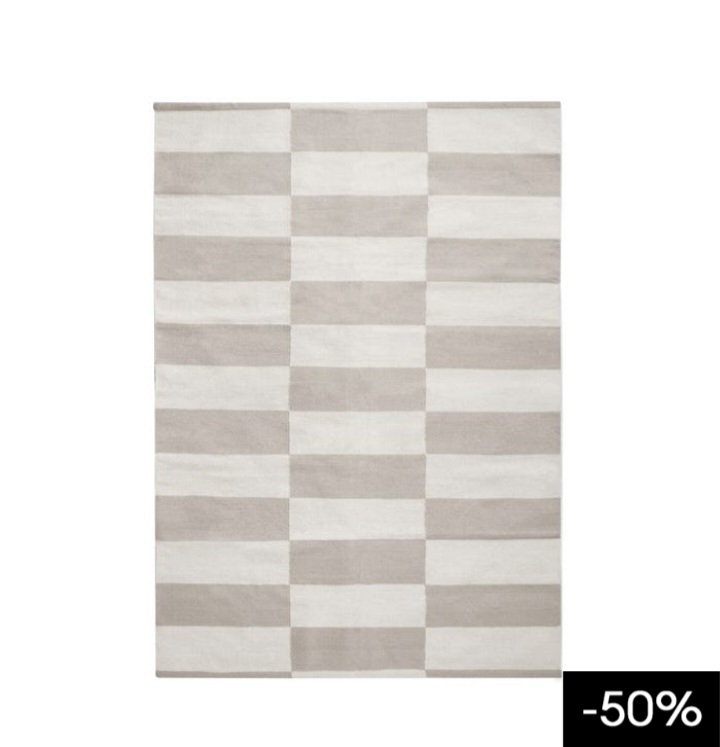 Ruudullinen villamatto