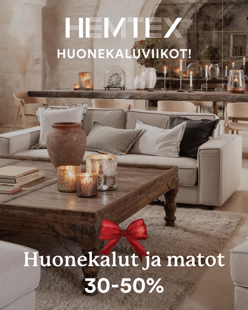 Huonekaluviikot!