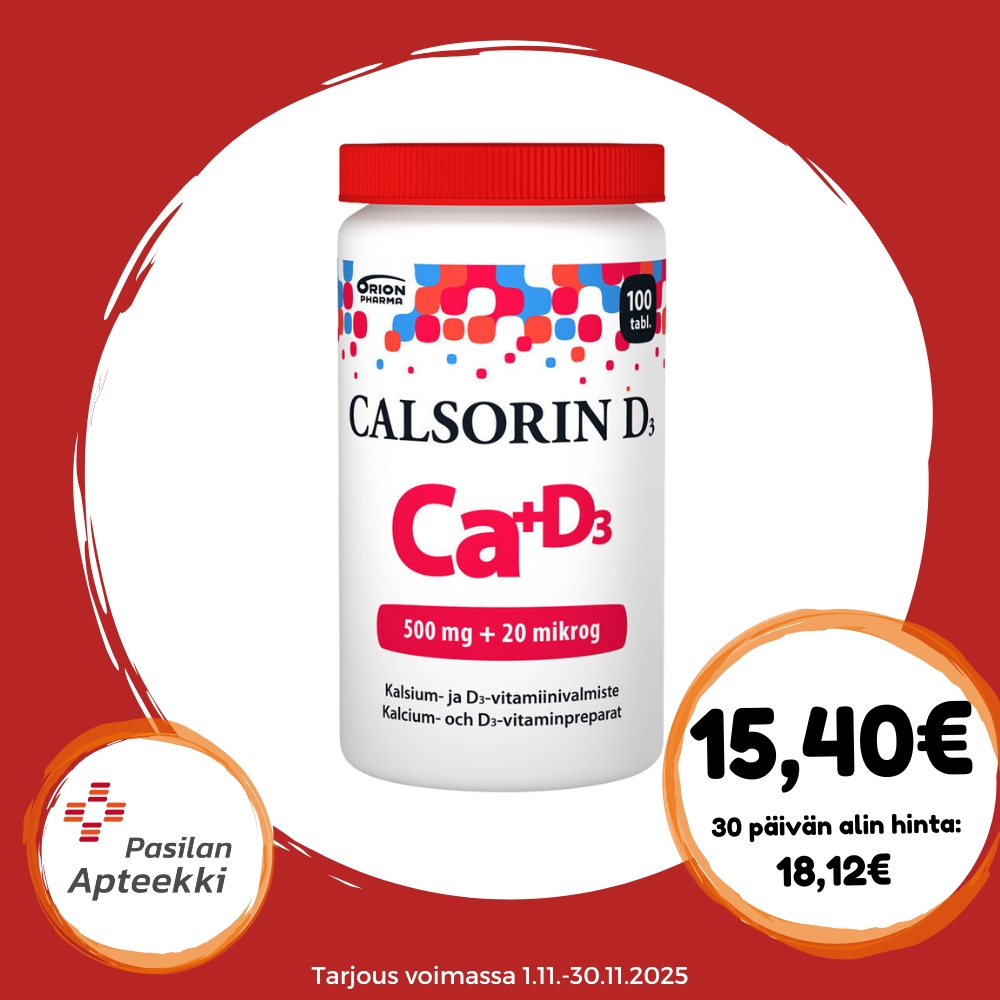 Calsorin 500mg+D3 100tabl