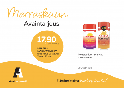 Minisun monivitamiinit