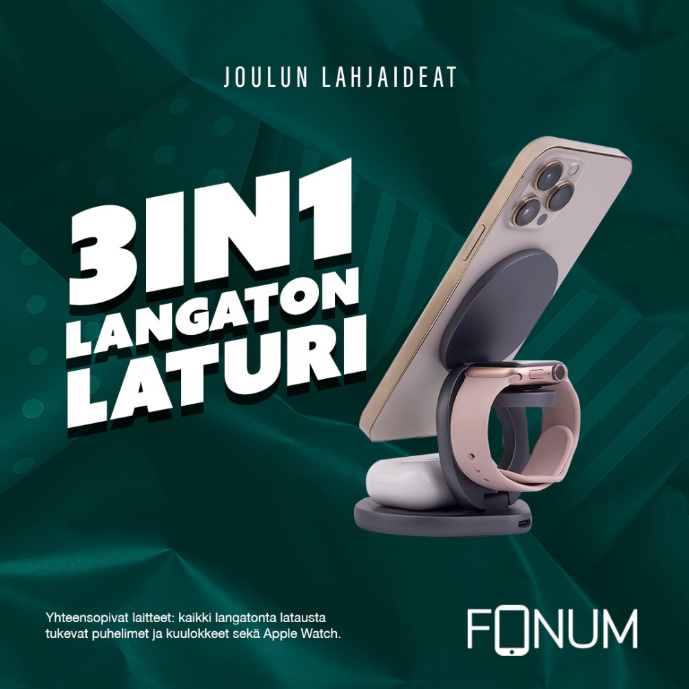 3in1 langaton laturi