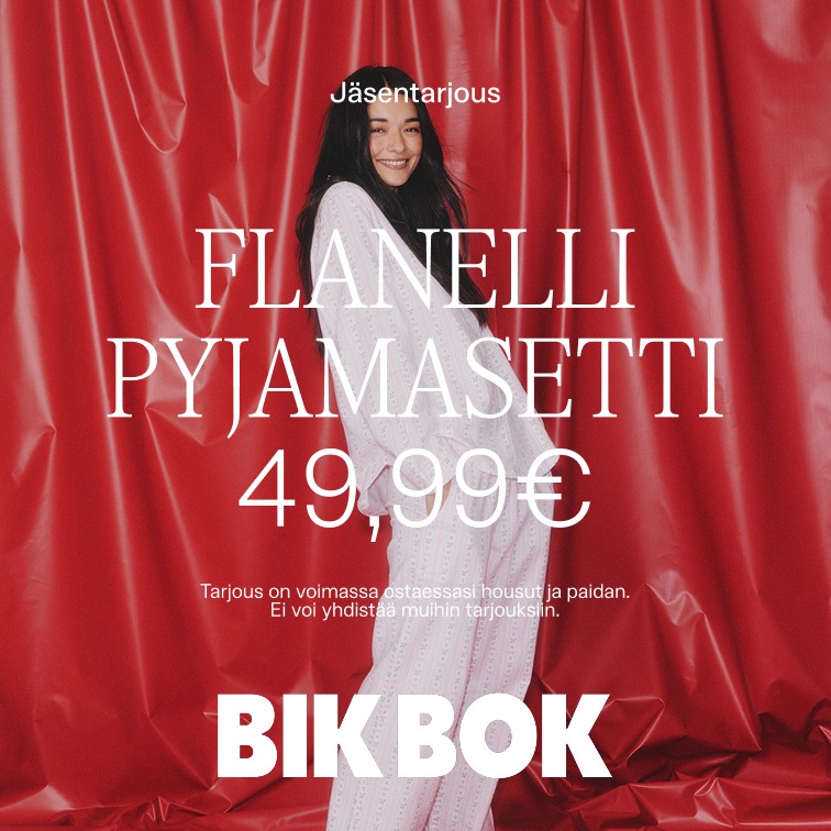 Flanelli pyjamasetti
