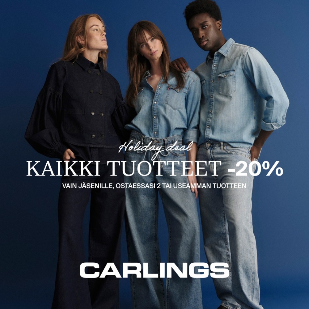 Kaikki tuotteet -20%!