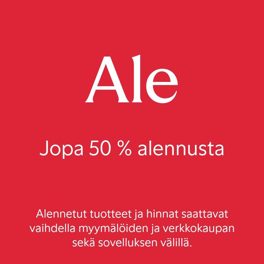 Ale jopa -50%