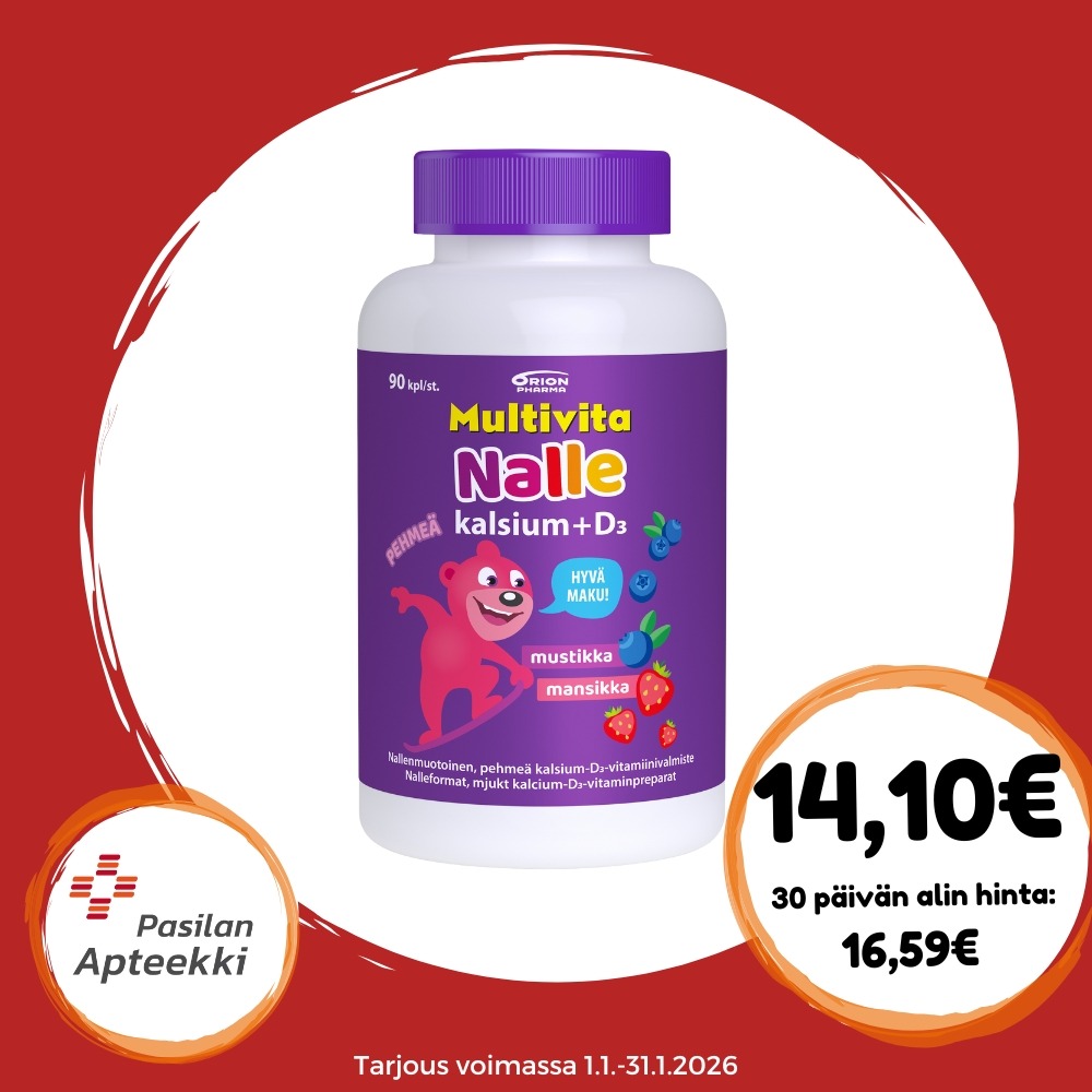 Multivita Nalle kalsium