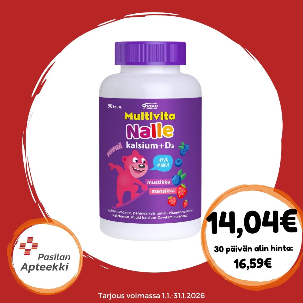 Multivita Nalle kalsium