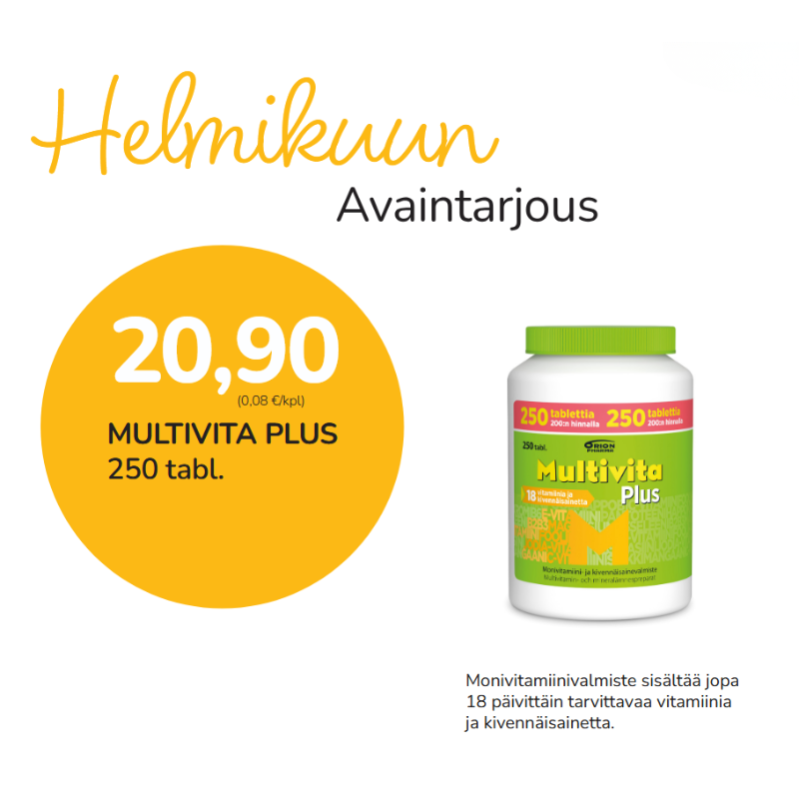 Multivita Plus 250 tabl.