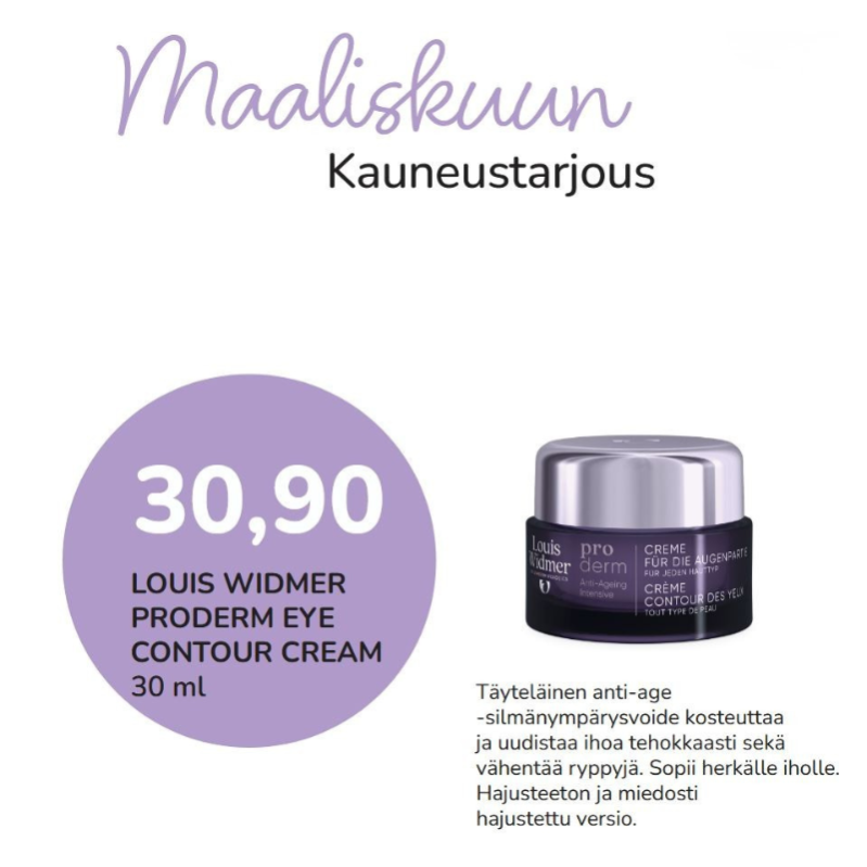 LOUIS WIDMER EYE CREAM