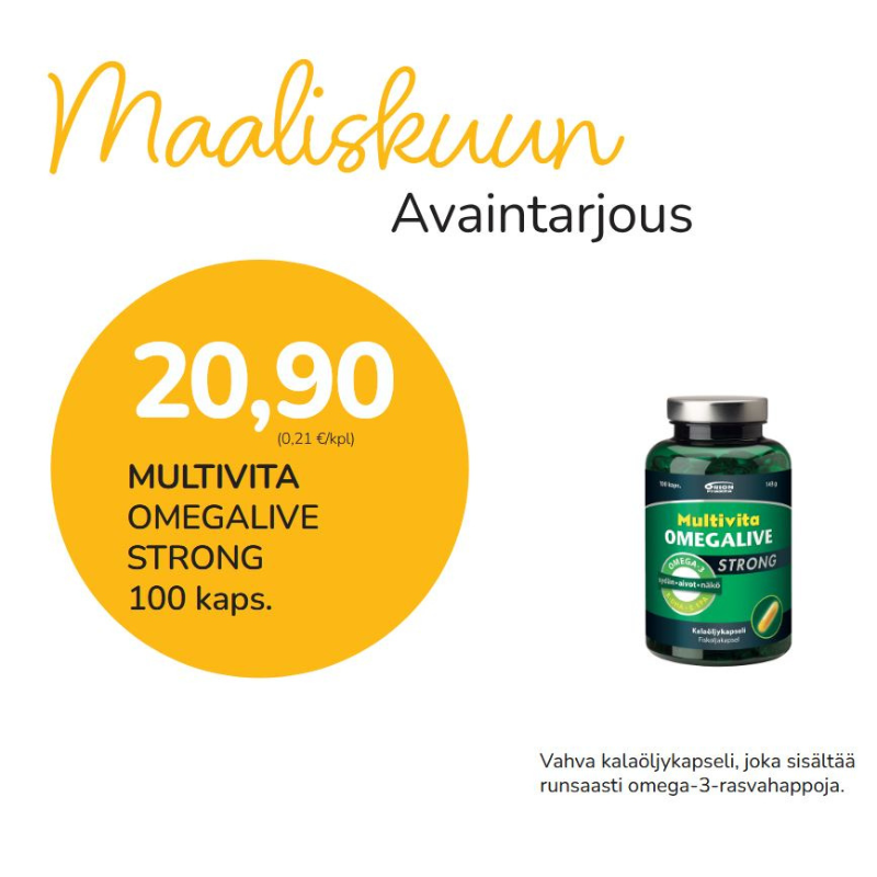 MULTIVITA OMEGA 100 KAPS.