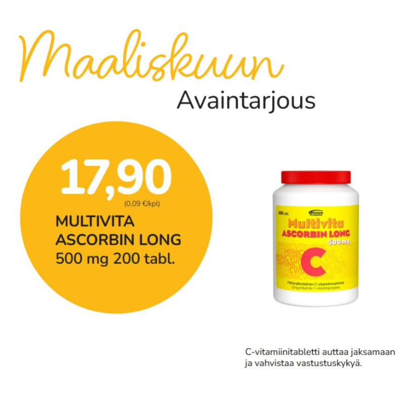 MULTIVITA ASCORBIN LONG