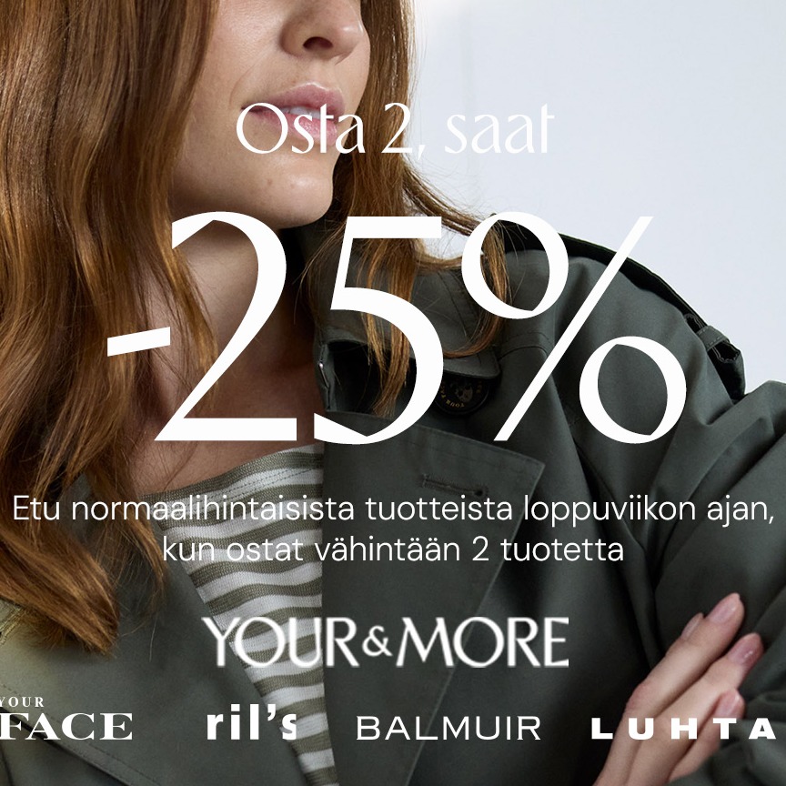 Osta 2 tuotetta