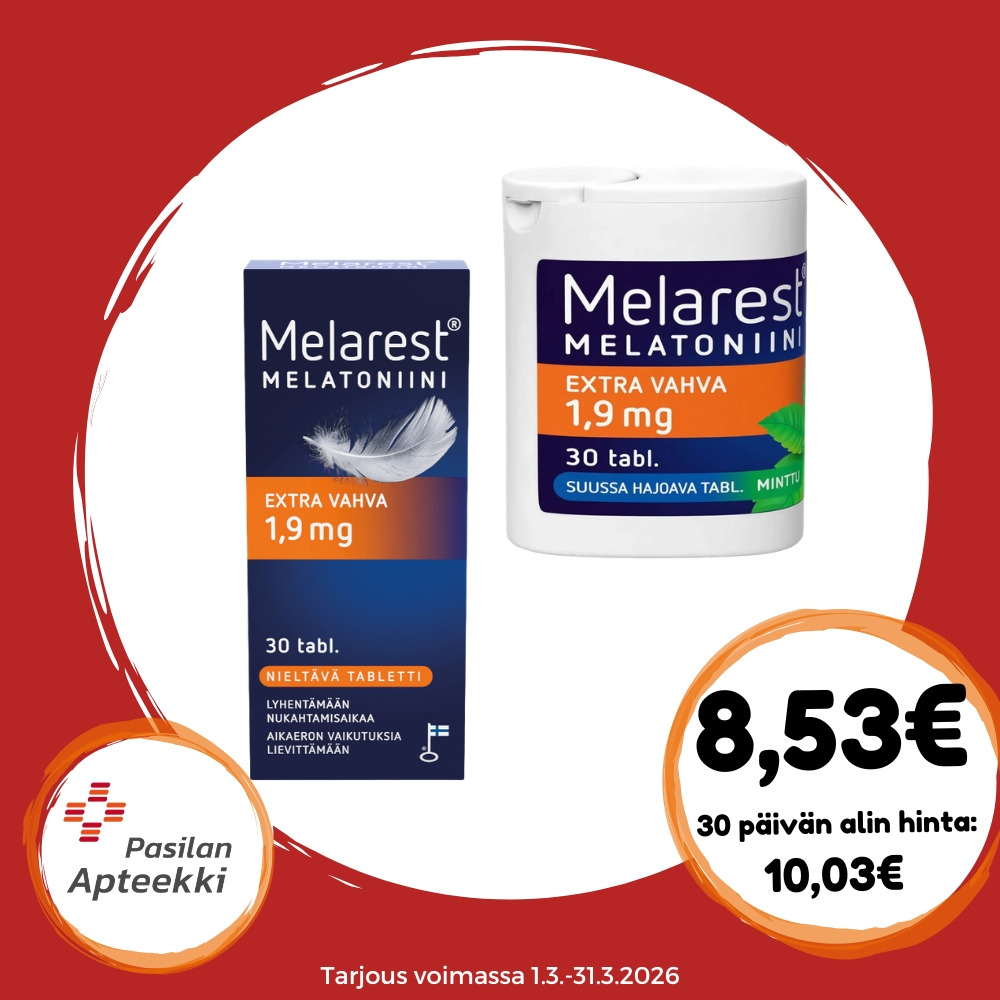 Melarest 1,9mg 30 tabl