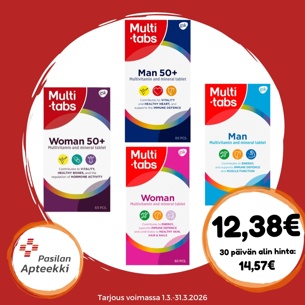 Multi-tabs Man ja Woman