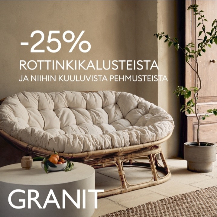 Kaikki rottinkikalusteet