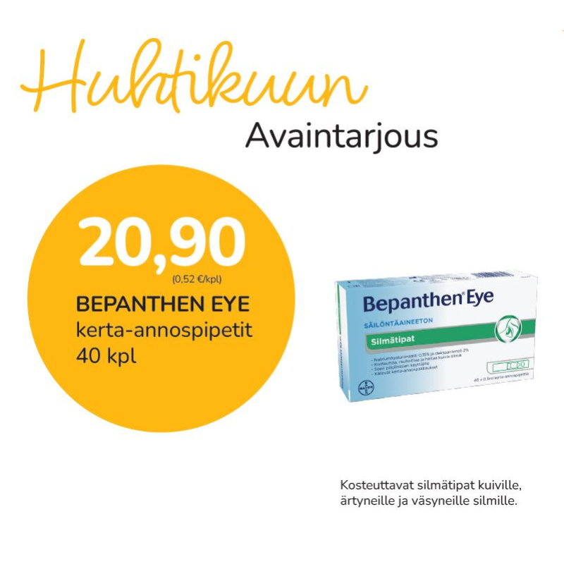 BEPANTHEN EYE 40 PIPETTIÄ