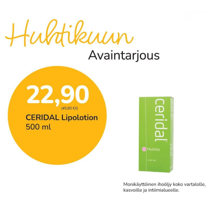 CERIDAL LIPOLOTION 500 ML