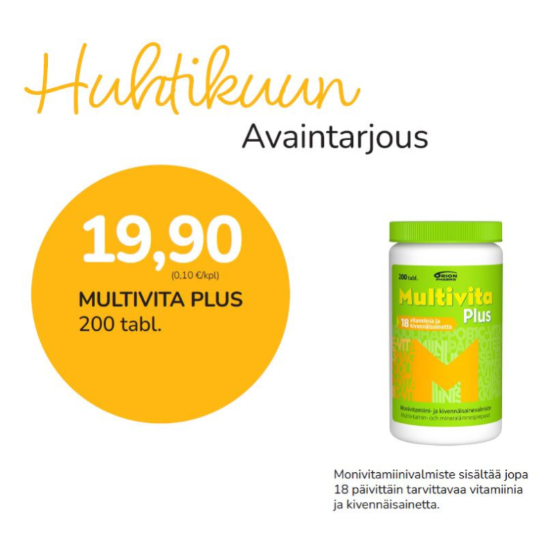 MULTIVITA PLUS 200 TABL.