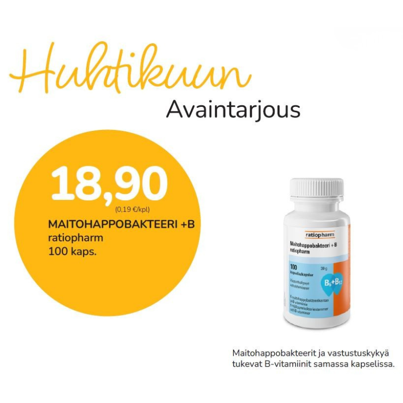 MAITOHAPPOBAKTEERI+B