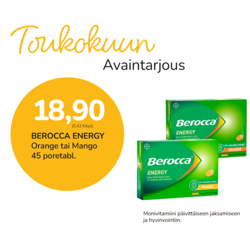 BEROCCA ENERGY 45 KPL
