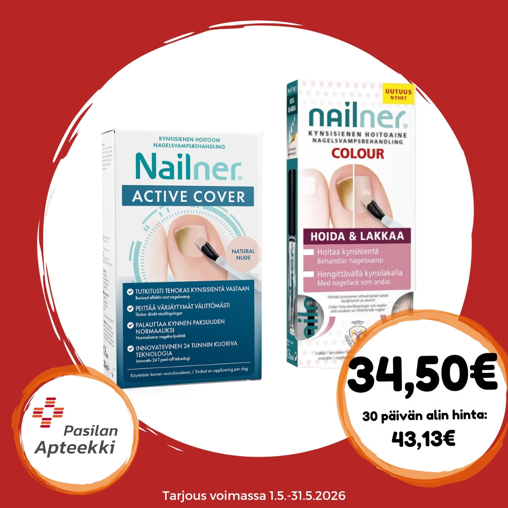 Nailner-tuotteita