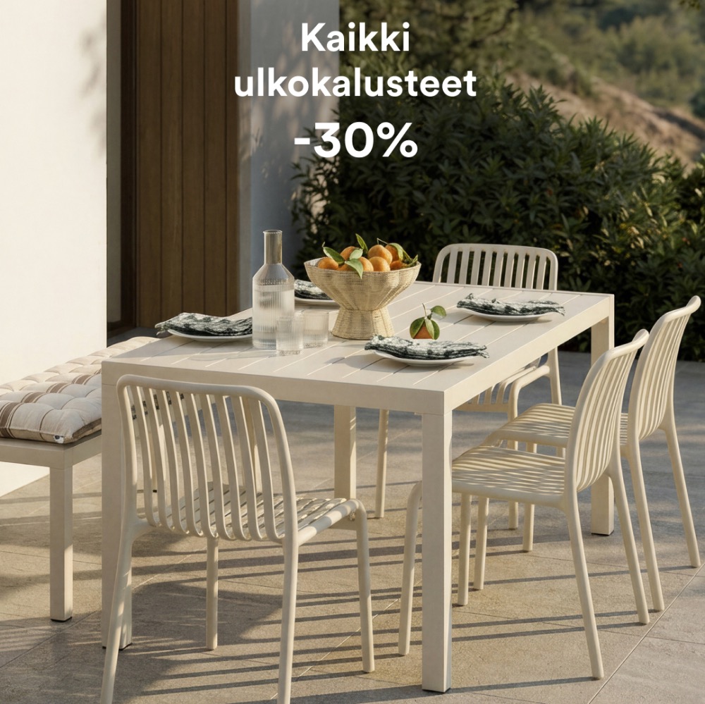 Ulkokalusteet -30%