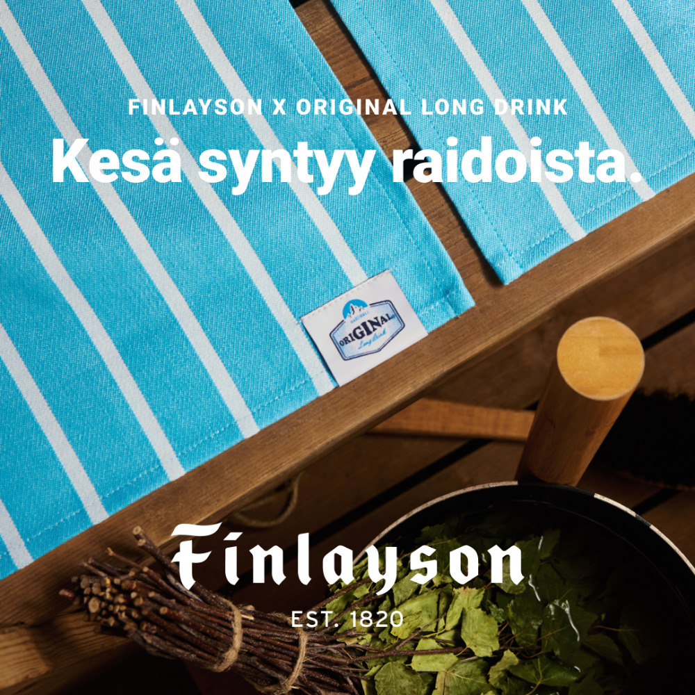 Kesä syntyy raidoista