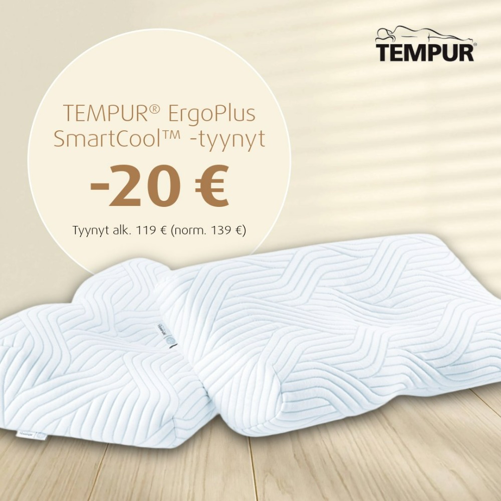 TEMPUR® ErgoPlus -tyynyt