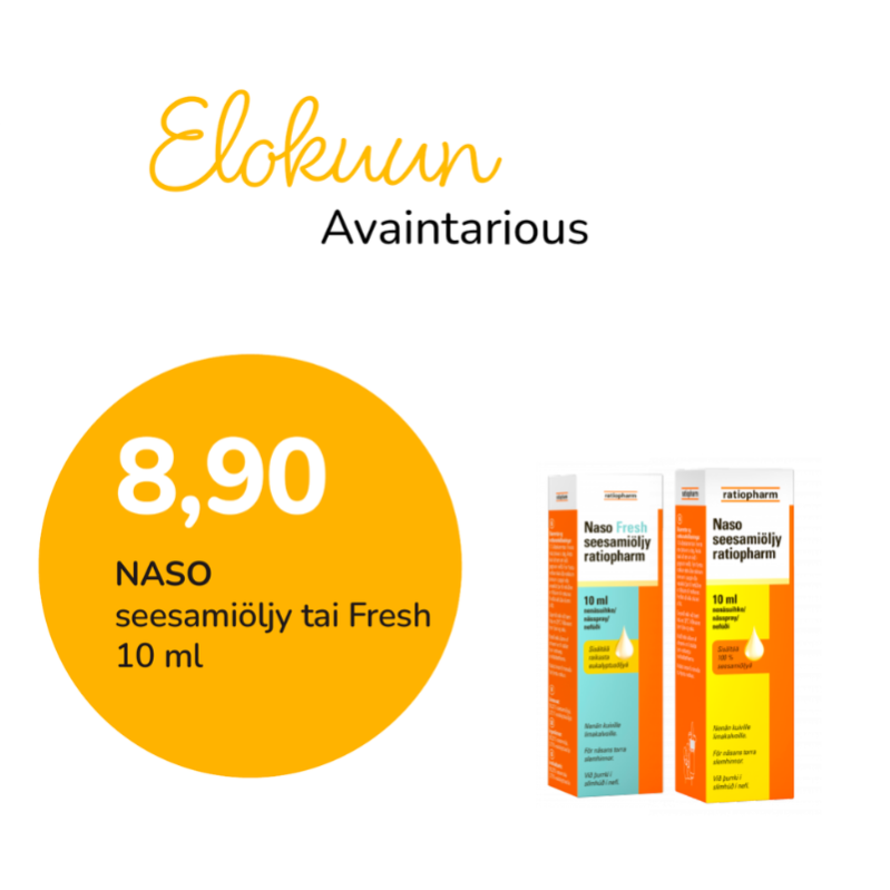NASO SEESAMIÖLJY 10 ML