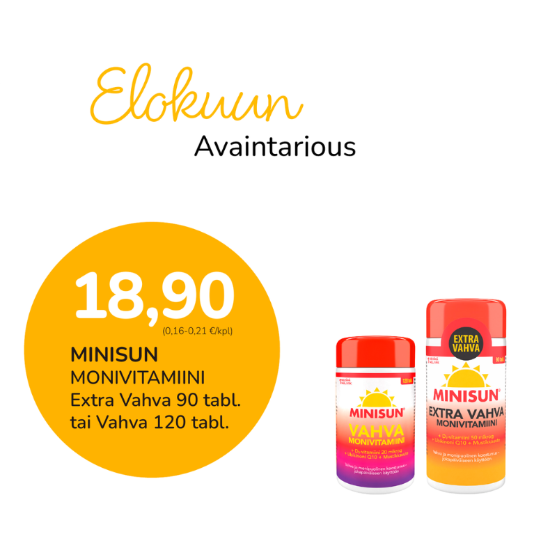 MINISUN MONIVITAMIINIT