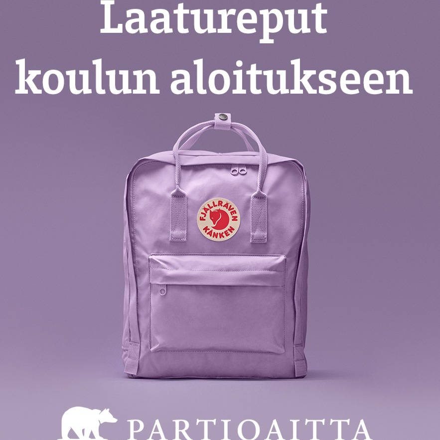 Valikoima reppuja -20%
