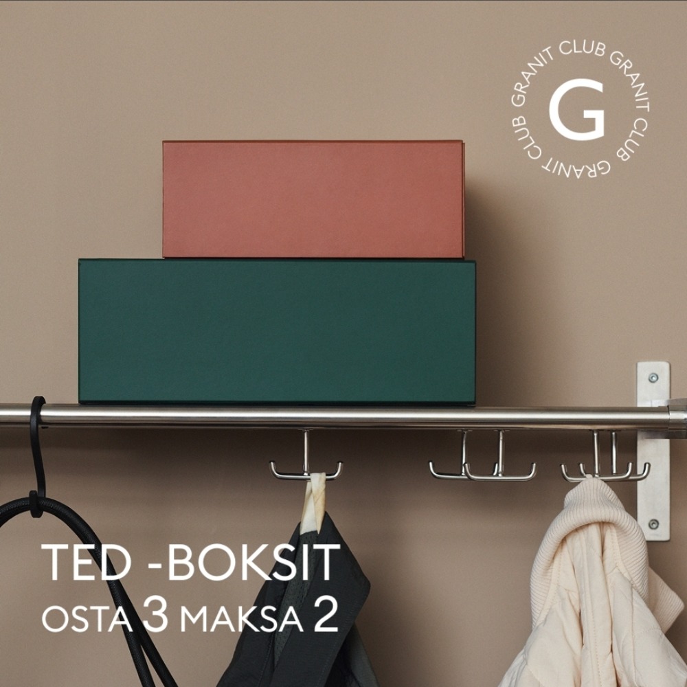 TED -säilytyslaatikot: