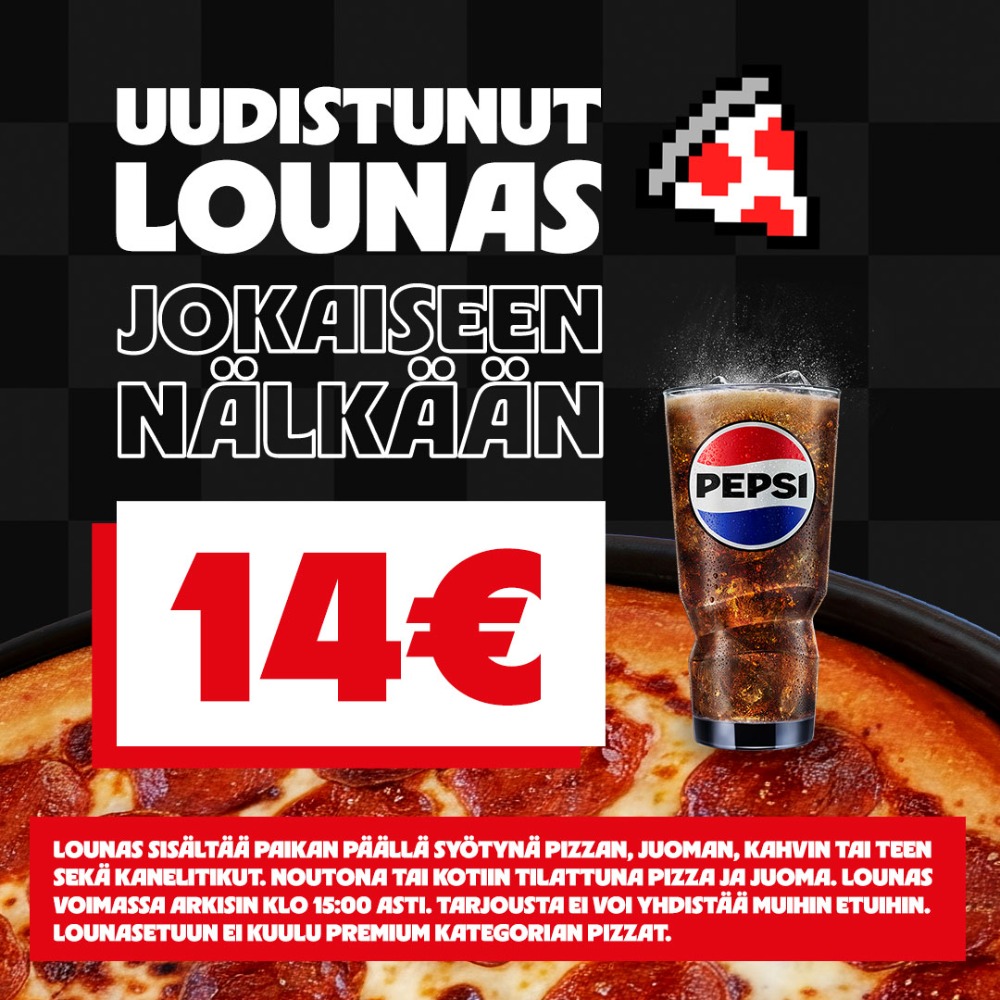 Uudistunut lounas