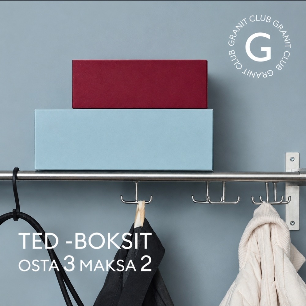 TED -säilytyslaatikot: